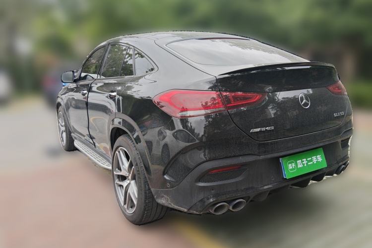 Used Mercedes-Benz GLE Coupe AMG 2023 AMG GLE 53 4MATIC+ Coupe SUV Rear Left 45 Deg