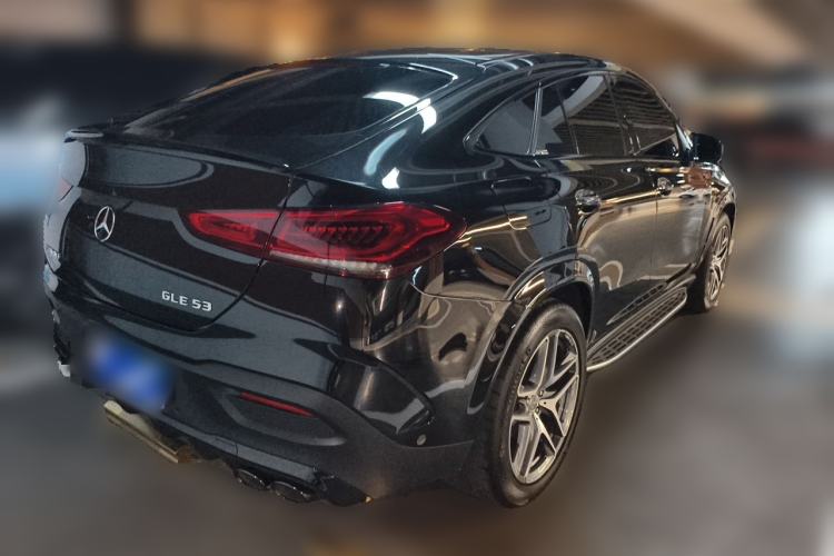 Used Mercedes-Benz GLE Coupe AMG 2023 AMG GLE 53 4MATIC+ Coupe SUV Rear Right 45 Deg