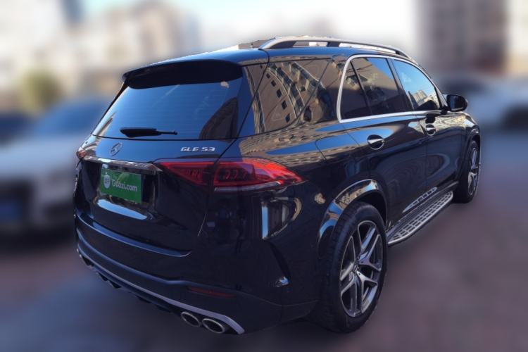Used Mercedes-Benz GLE Coupe AMG 2023 AMG GLE 53 4MATIC+ Coupe SUV Rear Right 45 Deg