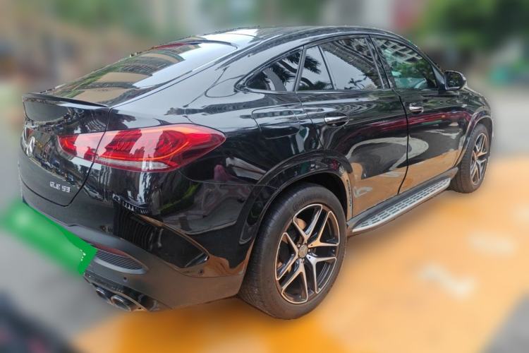 Used Mercedes-Benz GLE Coupe AMG 2023 AMG GLE 53 4MATIC+ Coupe SUV Rear Right 45 Deg