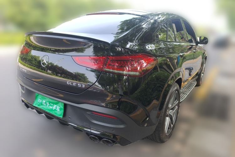 Used Mercedes-Benz GLE Coupe AMG 2023 AMG GLE 53 4MATIC+ Coupe SUV Rear Right 45 Deg