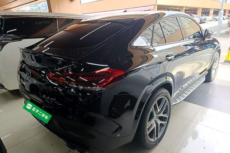 Used Mercedes-Benz GLE Coupe AMG 2023 AMG GLE 53 4MATIC+ Coupe SUV Rear Right 45 Deg