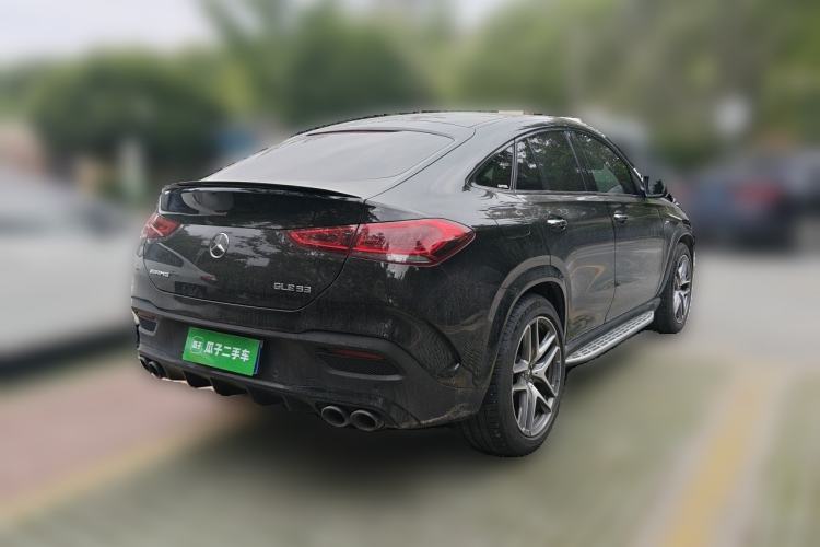 Used Mercedes-Benz GLE Coupe AMG 2023 AMG GLE 53 4MATIC+ Coupe SUV Rear Right 45 Deg