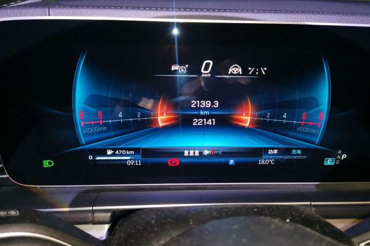 Used Mercedes-Benz GLE Coupe AMG 2024 AMG GLE 53 4MATIC+ Coupe SUV Odometer Close Up