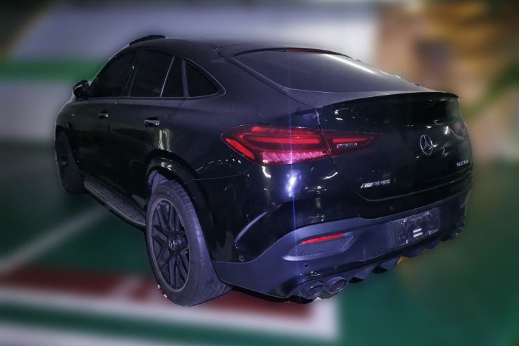 Used Mercedes-Benz GLE Coupe AMG 2024 AMG GLE 53 4MATIC+ Coupe SUV Rear Left 45 Deg