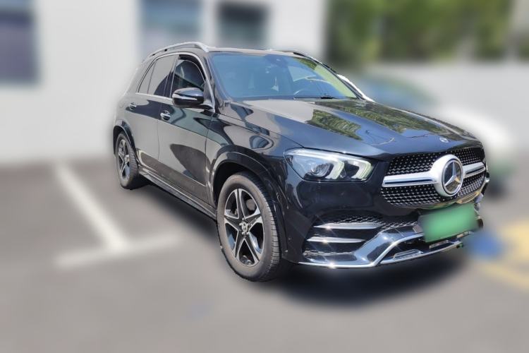 Used Mercedes-Benz GLE New Energy 2021 GLE 350 e 4MATIC Front Right 45 Deg