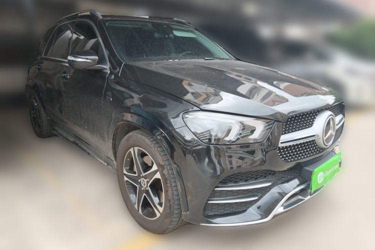 Used Mercedes-Benz GLE New Energy 2021 GLE 350 e 4MATIC Front Right 45 Deg