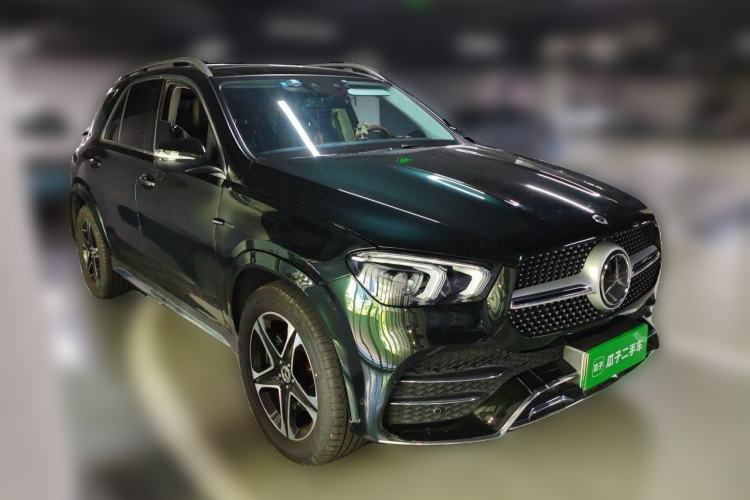 Used Mercedes-Benz GLE New Energy 2021 GLE 350 e 4MATIC Premium Edition Front Right 45 Deg