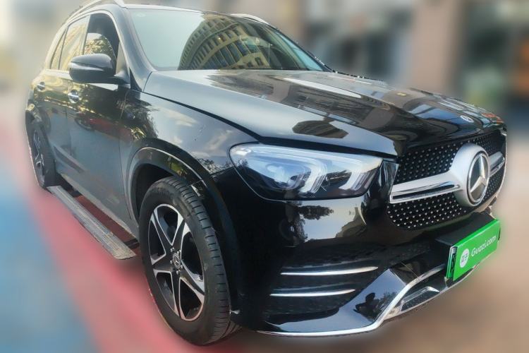 Used Mercedes-Benz GLE New Energy 2021 GLE 350 e 4MATIC Front Right 45 Deg