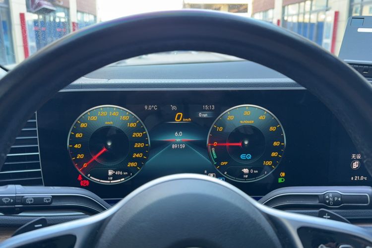 Used Mercedes-Benz GLE New Energy 2021 GLE 350 e 4MATIC Odometer Close Up
