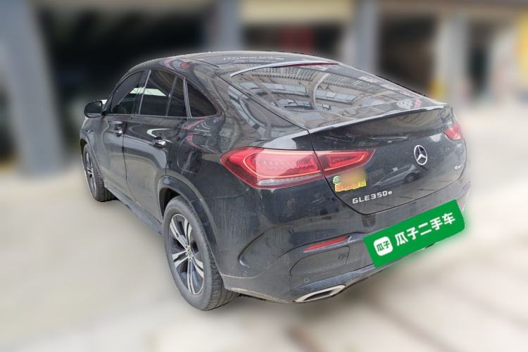 Used Mercedes-Benz GLE New Energy 2021 GLE 350 e 4MATIC Coupe SUV Rear Left 45 Deg