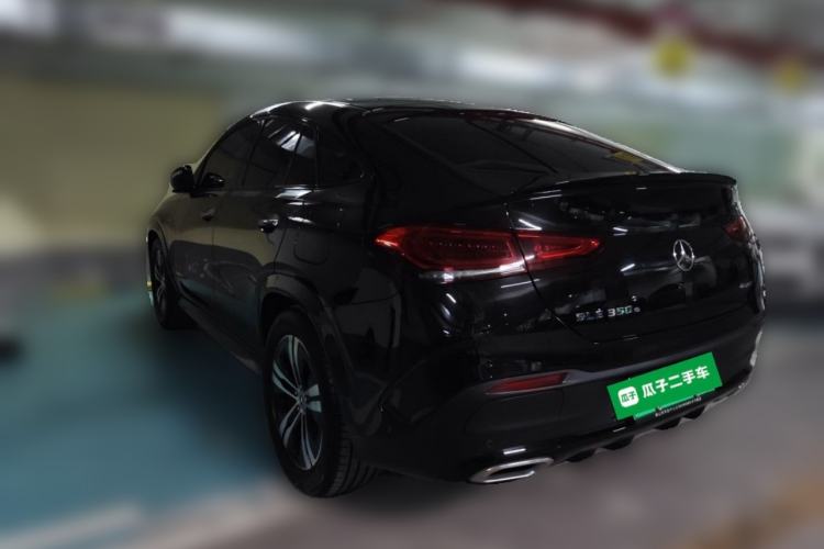 Used Mercedes-Benz GLE New Energy 2021 GLE 350 e 4MATIC Coupe SUV Rear Left 45 Deg