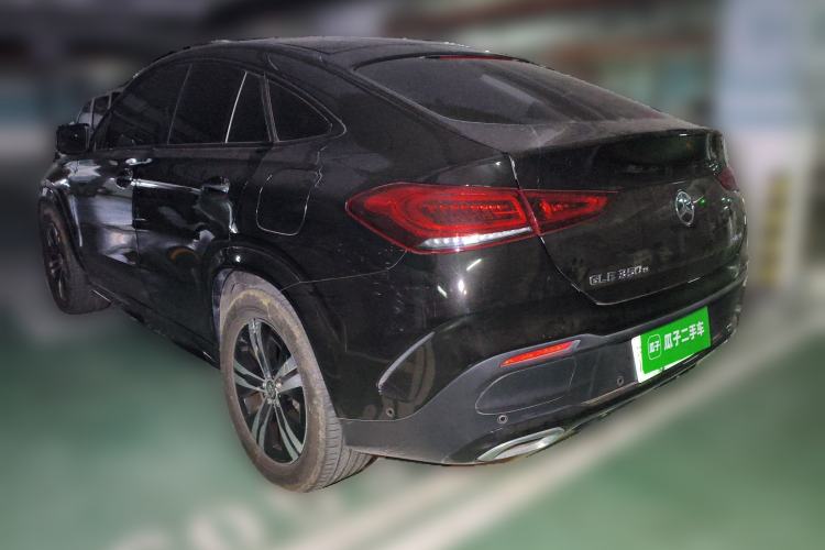 Used Mercedes-Benz GLE New Energy 2021 GLE 350 e 4MATIC Coupe SUV Rear Left 45 Deg