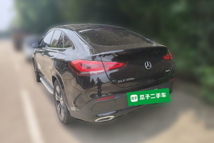 Used Mercedes-Benz GLE New Energy 2021 GLE 350 e 4MATIC Coupe SUV Rear Left 45 Deg