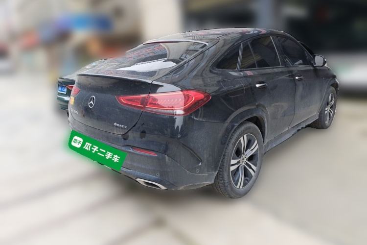 Used Mercedes-Benz GLE New Energy 2021 GLE 350 e 4MATIC Coupe SUV Rear Right 45 Deg