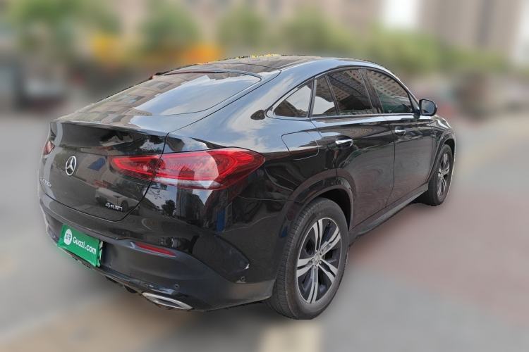 Used Mercedes-Benz GLE New Energy 2021 GLE 350 e 4MATIC Coupe SUV Rear Right 45 Deg