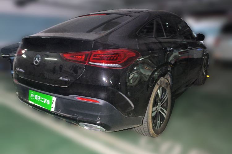 Used Mercedes-Benz GLE New Energy 2021 GLE 350 e 4MATIC Coupe SUV Rear Right 45 Deg