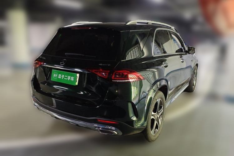 Used Mercedes-Benz GLE New Energy 2021 GLE 350 e 4MATIC Premium Edition Rear Right 45 Deg