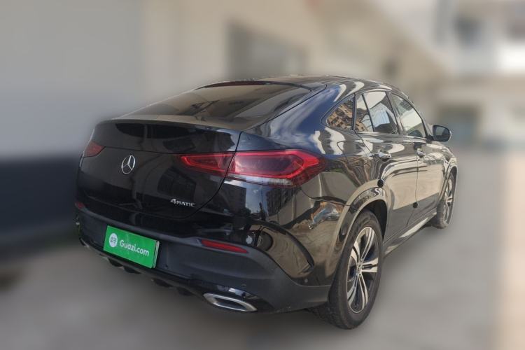 Used Mercedes-Benz GLE New Energy 2021 GLE 350 e 4MATIC Coupe SUV Rear Right 45 Deg
