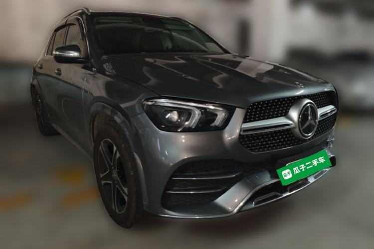 Used Mercedes-Benz GLE New Energy 2021 GLE 350 e 4MATIC Front Right 45 Deg