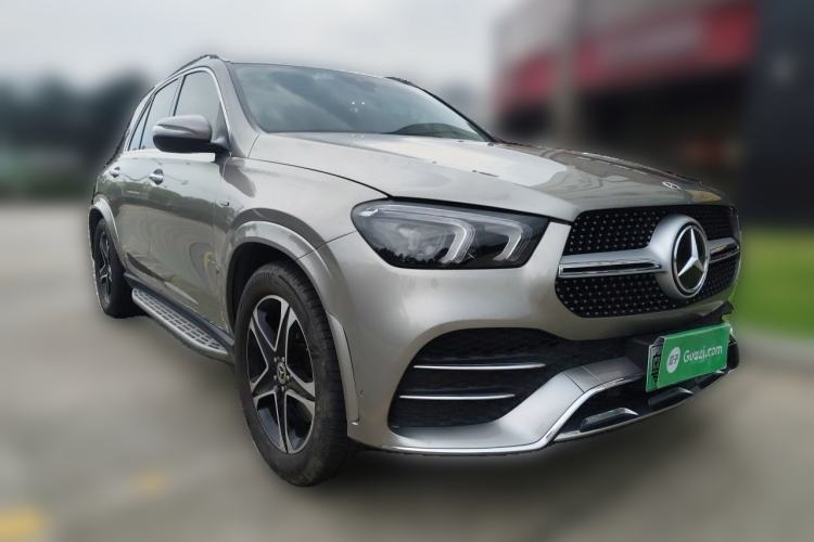 Used Mercedes-Benz GLE New Energy 2021 GLE 350 e 4MATIC Front Right 45 Deg