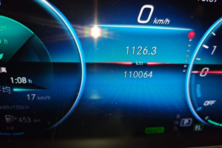 Used Mercedes-Benz GLE New Energy 2021 GLE 350 e 4MATIC Odometer Close Up