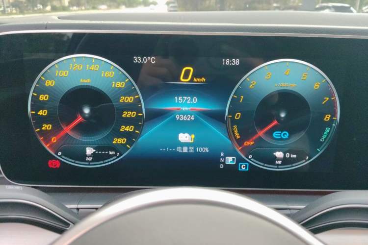 Used Mercedes-Benz GLE New Energy 2021 GLE 350 e 4MATIC Coupe SUV Instrument Cluster
