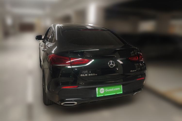 Used Mercedes-Benz GLE New Energy 2021 GLE 350 e 4MATIC Coupe SUV Rear Left 45 Deg