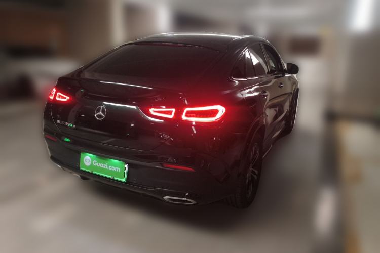 Used Mercedes-Benz GLE New Energy 2021 GLE 350 e 4MATIC Coupe SUV Rear Right 45 Deg
