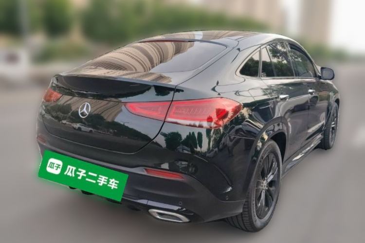 Used Mercedes-Benz GLE New Energy 2021 GLE 350 e 4MATIC Coupe SUV Rear Right 45 Deg