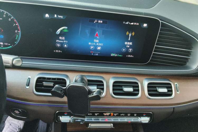 Used Mercedes-Benz GLE New Energy 2021 GLE 350 e 4MATIC Audio And AC Panel