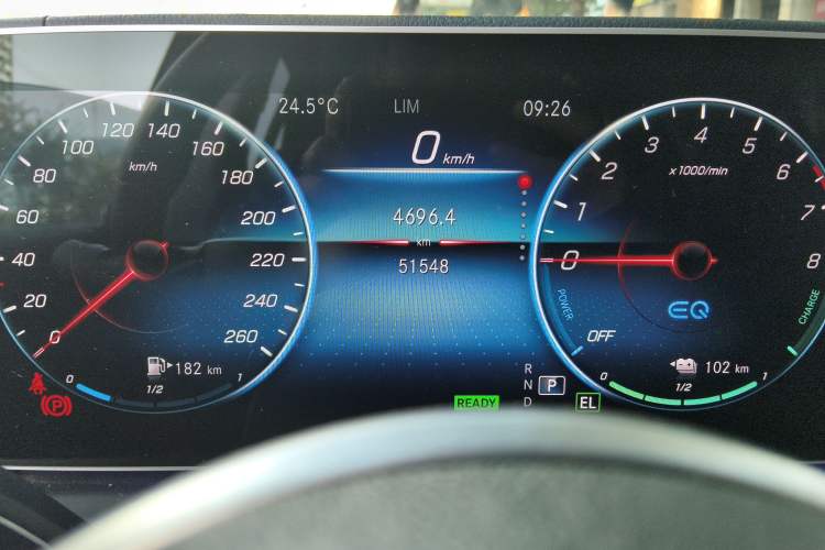 Used Mercedes-Benz GLE New Energy 2021 GLE 350 e 4MATIC Odometer Close Up