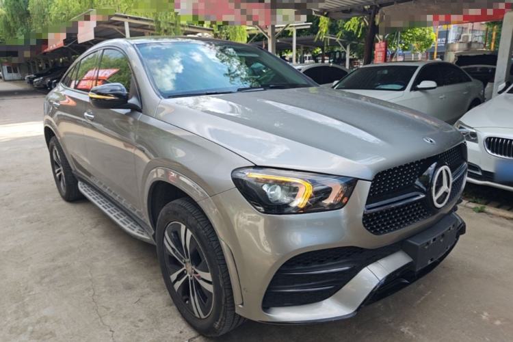 Used Mercedes-Benz GLE New Energy 2021 GLE 350 e 4MATIC Coupe SUV Front Right 45 Deg