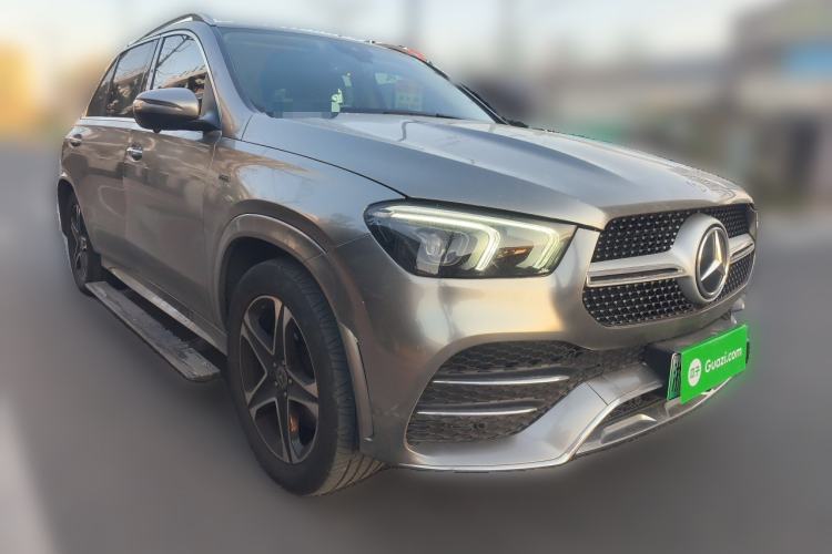 Used Mercedes-Benz GLE New Energy 2021 GLE 350 e 4MATIC Front Right 45 Deg