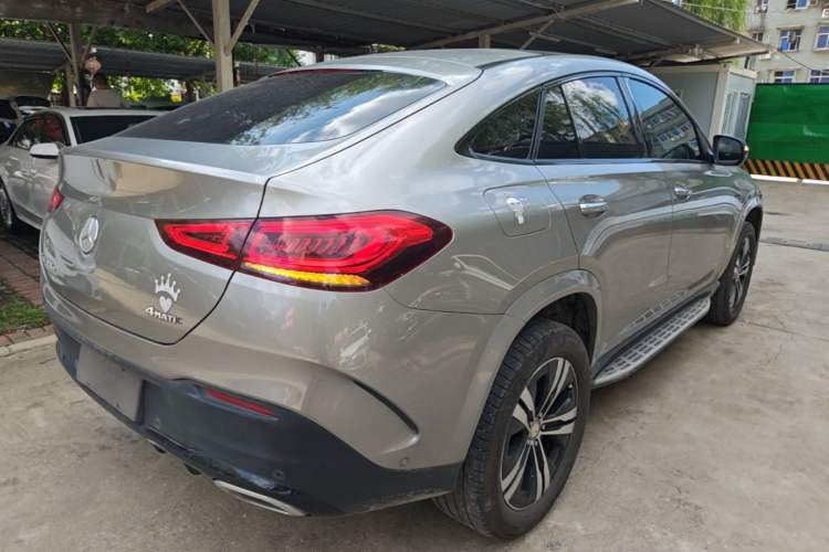 Used Mercedes-Benz GLE New Energy 2021 GLE 350 e 4MATIC Coupe SUV Rear Right 45 Deg