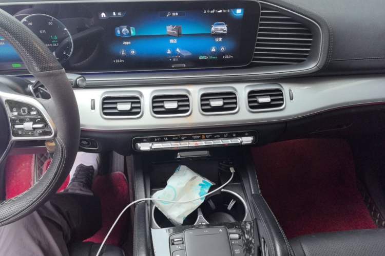 Used Mercedes-Benz GLE New Energy 2021 GLE 350 e 4MATIC Coupe SUV Audio And AC Panel