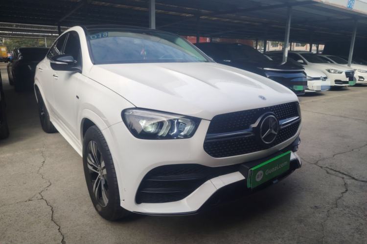 Used Mercedes-Benz GLE New Energy 2021 GLE 350 e 4MATIC Front Right 45 Deg