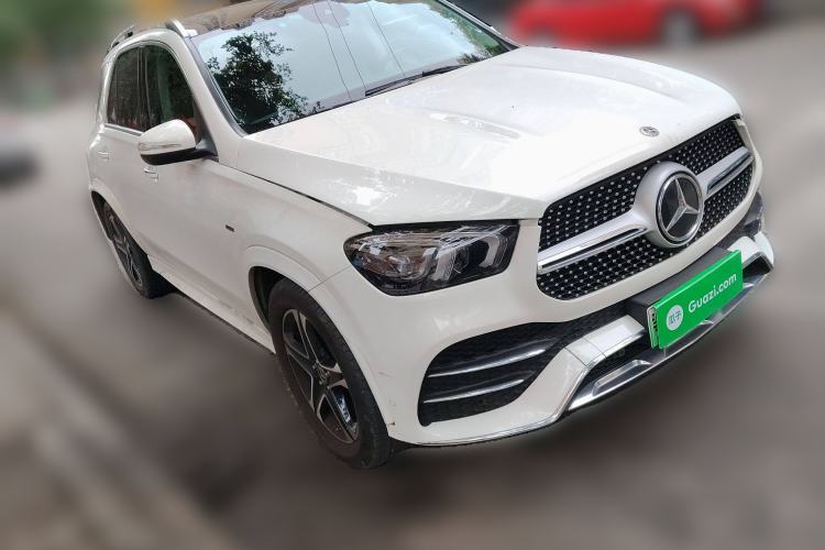 Used Mercedes-Benz GLE New Energy 2021 GLE 350 e 4MATIC Front Right 45 Deg