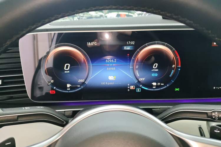 Used Mercedes-Benz GLE New Energy 2021 GLE 350 e 4MATIC Coupe SUV Instrument Cluster