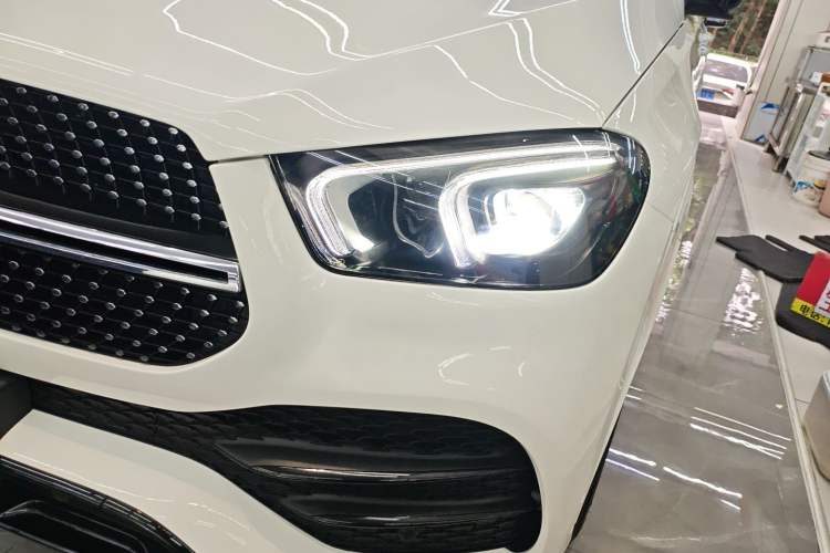 Used Mercedes-Benz GLE New Energy 2021 GLE 350 e 4MATIC Coupe SUV Left Front Headlight