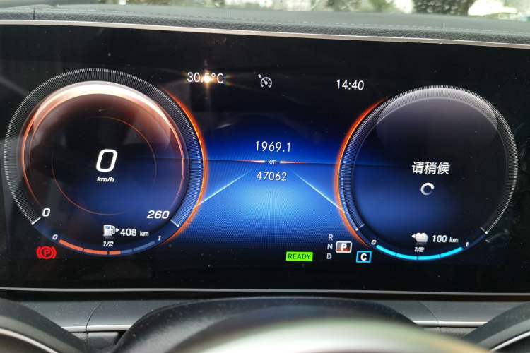 Used Mercedes-Benz GLE New Energy 2021 GLE 350 e 4MATIC Odometer Close Up
