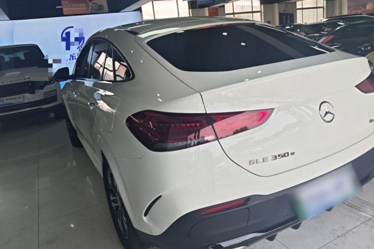 Used Mercedes-Benz GLE New Energy 2021 GLE 350 e 4MATIC Coupe SUV Rear Left 45 Deg