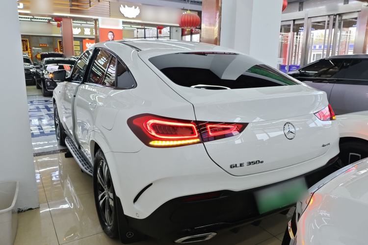 Used Mercedes-Benz GLE New Energy 2021 GLE 350 e 4MATIC Coupe SUV Rear Left 45 Deg