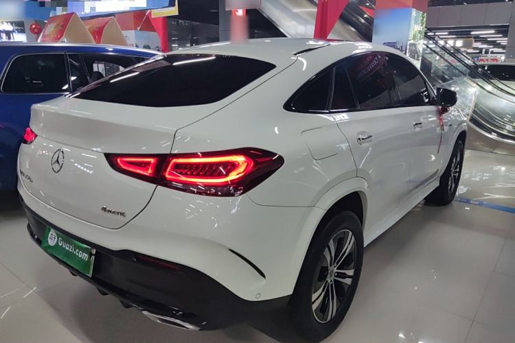 Used Mercedes-Benz GLE New Energy 2021 GLE 350 e 4MATIC Coupe SUV Rear Right 45 Deg
