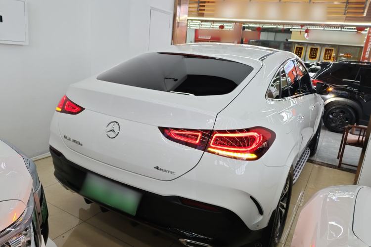 Used Mercedes-Benz GLE New Energy 2021 GLE 350 e 4MATIC Coupe SUV Rear Right 45 Deg