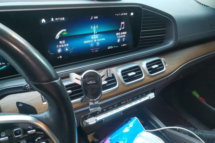 Used Mercedes-Benz GLE New Energy 2022 Restyled GLE 350 e 4MATIC Audio And AC Panel
