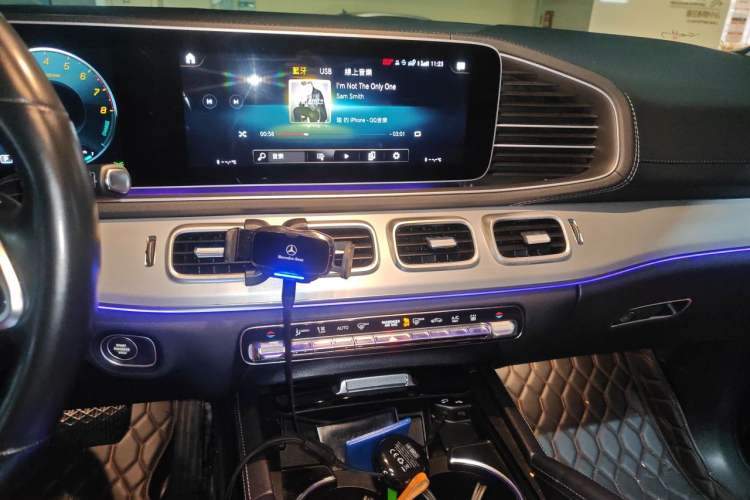 Used Mercedes-Benz GLE New Energy 2022 GLE 350 e 4MATIC Coupe SUV Audio And AC Panel