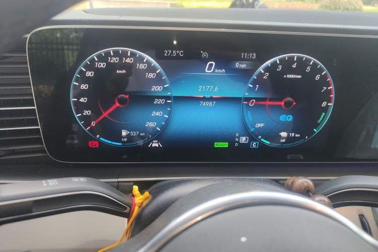 Used Mercedes-Benz GLE New Energy 2022 Restyled GLE 350 e 4MATIC Coupe SUV Odometer Close Up