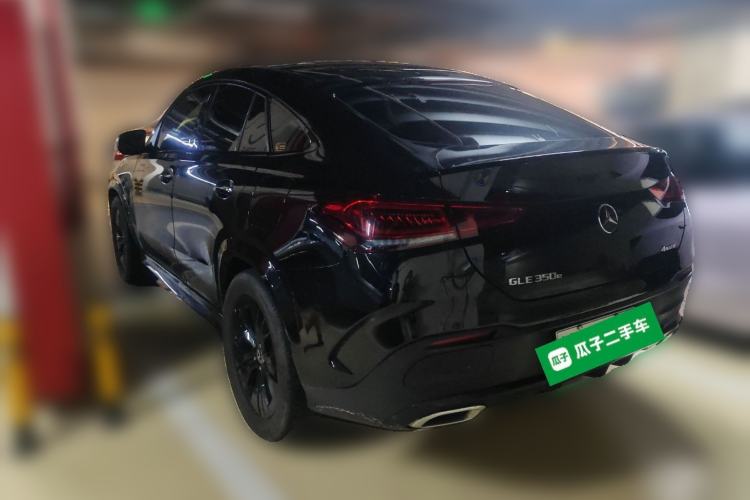 Used Mercedes-Benz GLE New Energy 2022 GLE 350 e 4MATIC Coupe SUV Rear Left 45 Deg