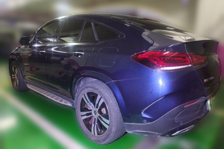 Used Mercedes-Benz GLE New Energy 2022 Restyled GLE 350 e 4MATIC Coupe SUV Rear Left 45 Deg